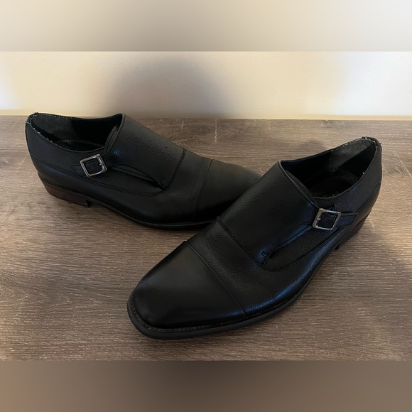 Men's Newport Monk Strap Dress Shoes size 7.5 Good used condition - Picture 5 of 16